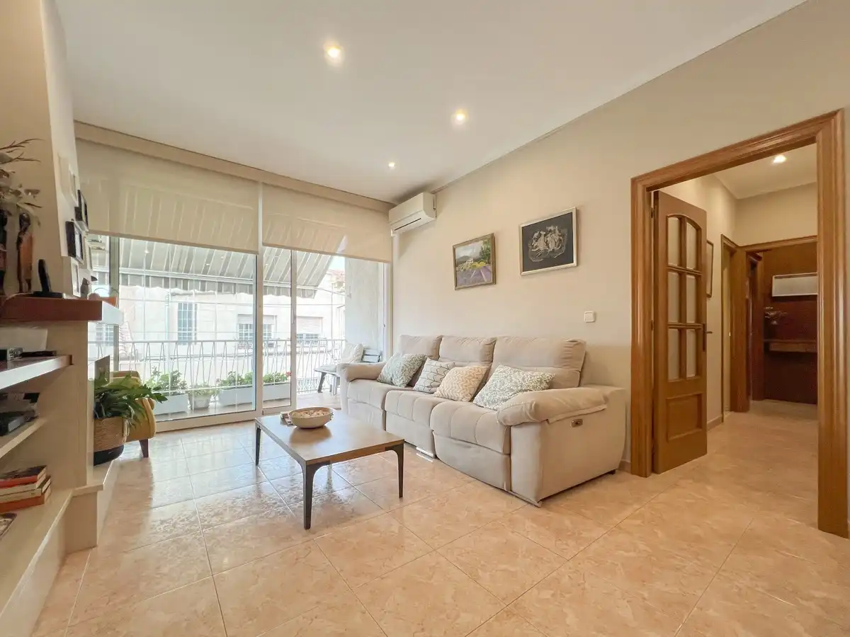 Sala d'estar de Casa adosada en venda en Mollet del Vallès amb Aire condicionat, Calefacció i Traster