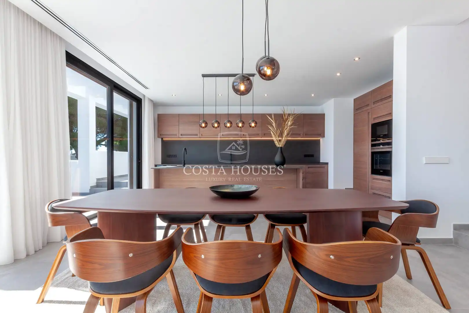Dining room of Houses for sale in Jávea / Xàbia  with Air Conditioner, Private garden and Terrace