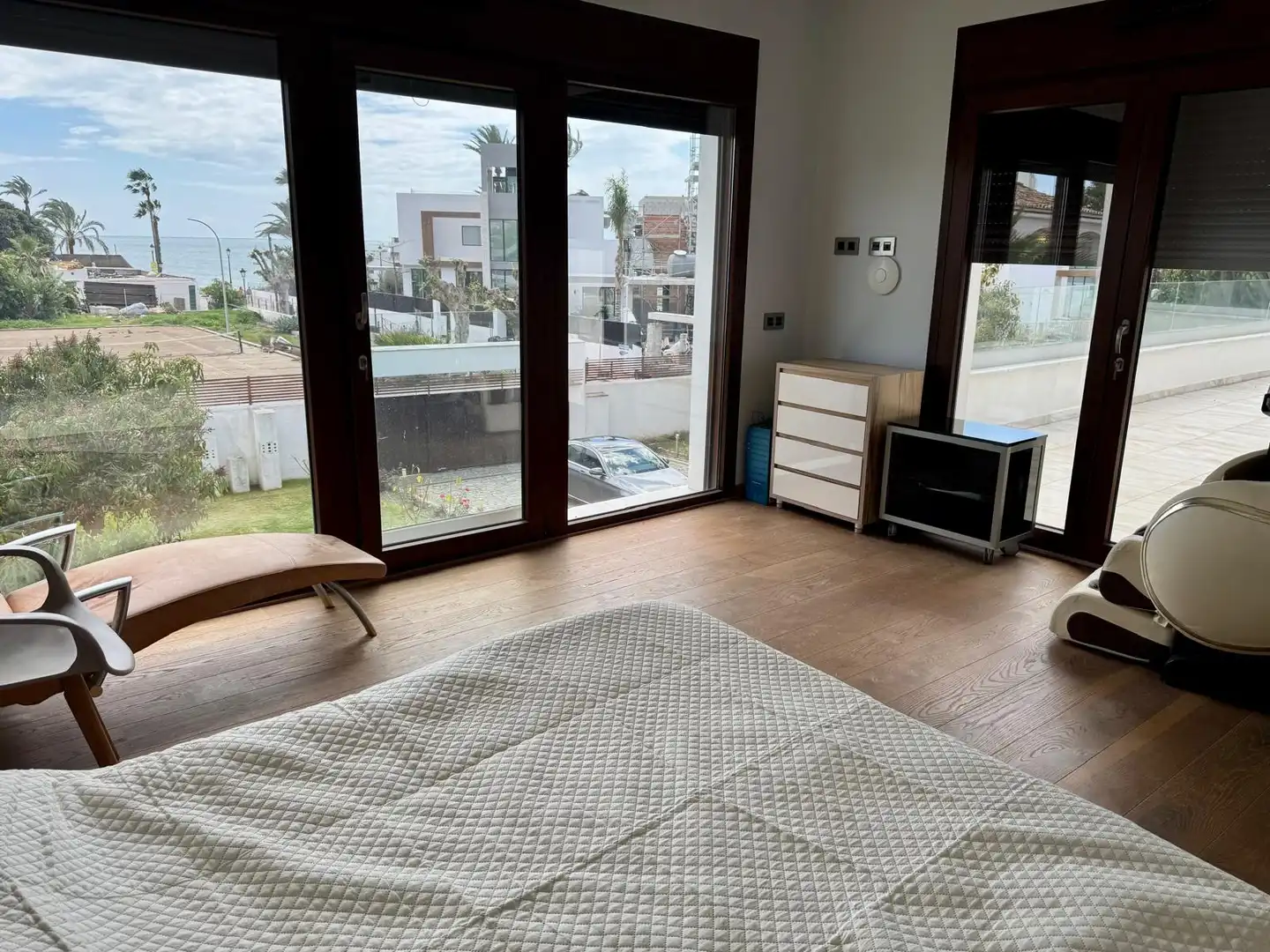 Dormitori de Casa o xalet de lloguer en Marbella amb Aire condicionat, Calefacció i Jardí privat