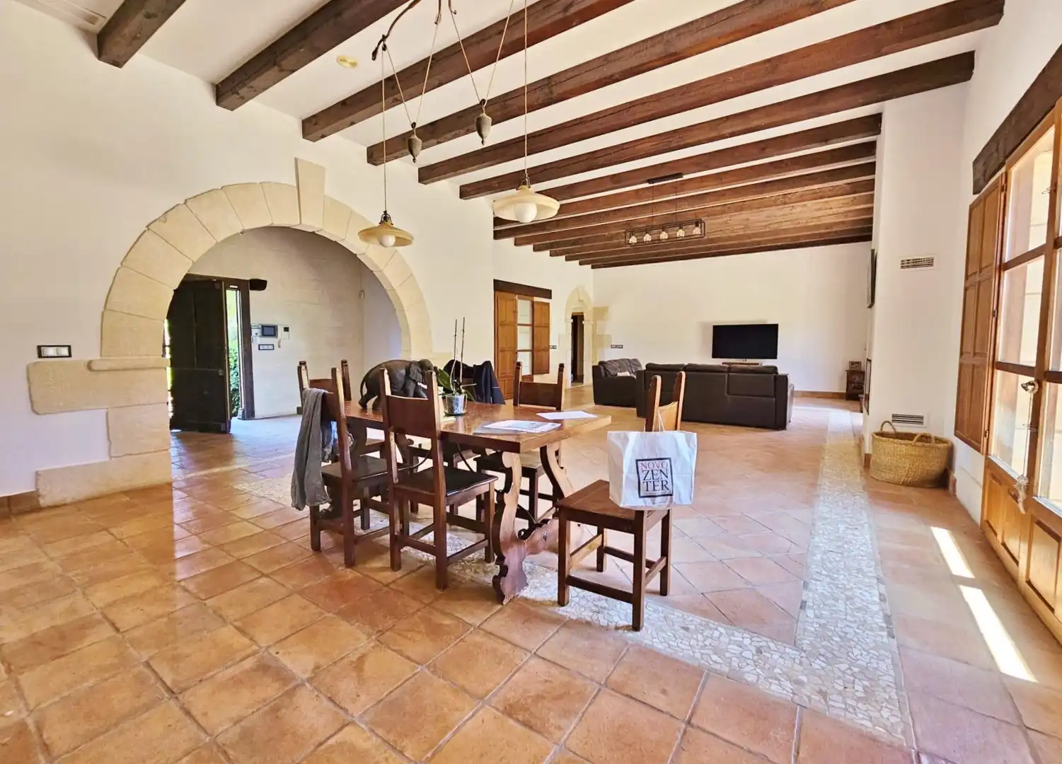 Menjador de Casa o xalet en venda en Elche / Elx amb Aire condicionat, Calefacció i Jardí privat