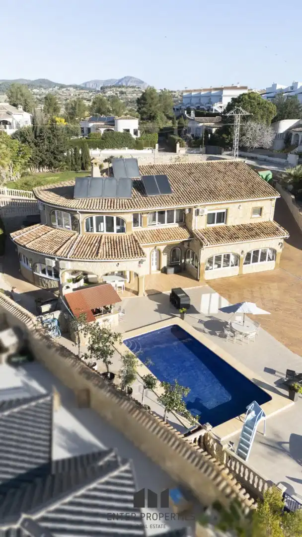 Vista exterior de Piso en venta en Moraira con Aire acondicionado, Calefacción y Piscina