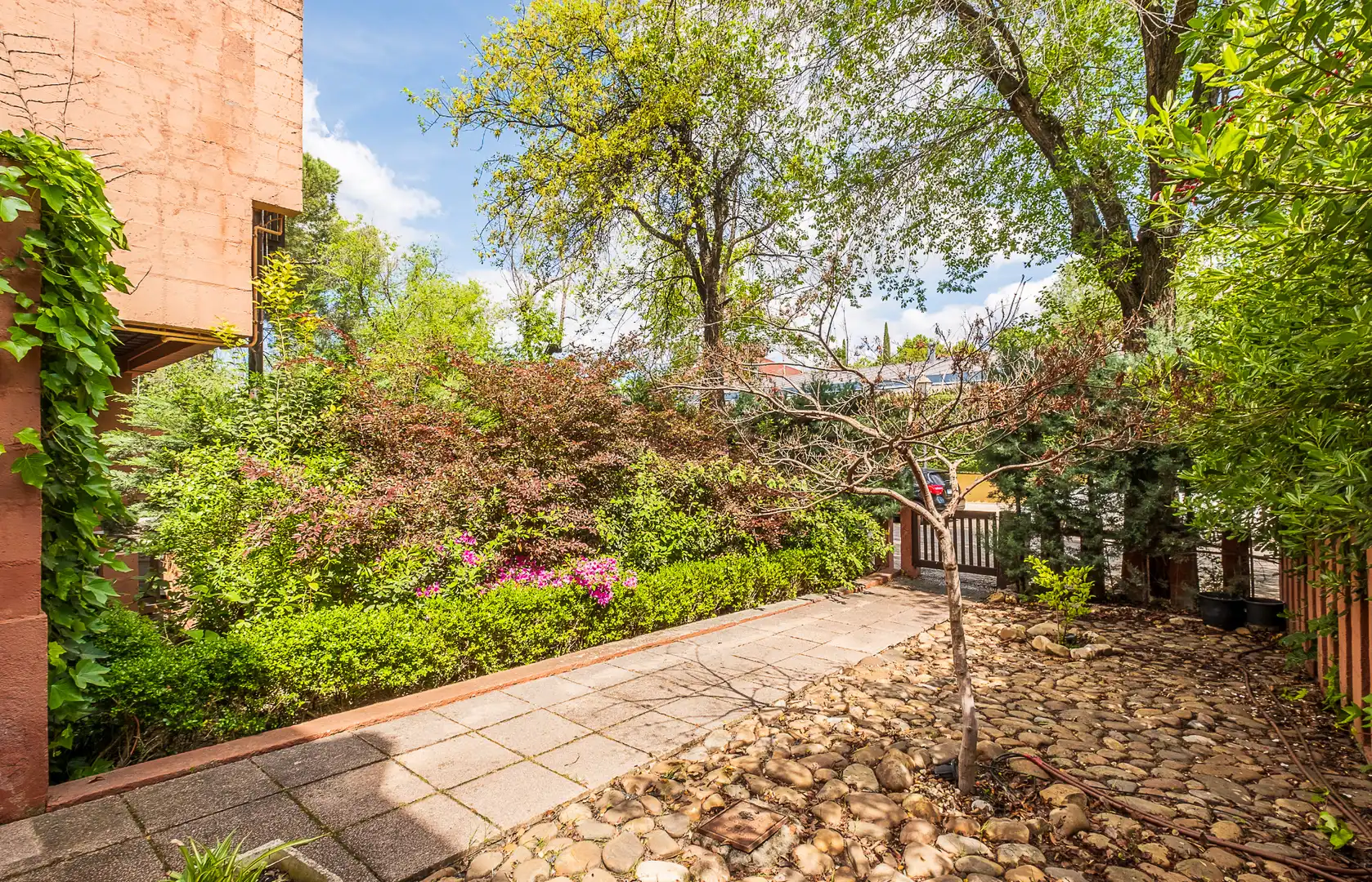 Jardín de Casa adosada en venta en Madrid
