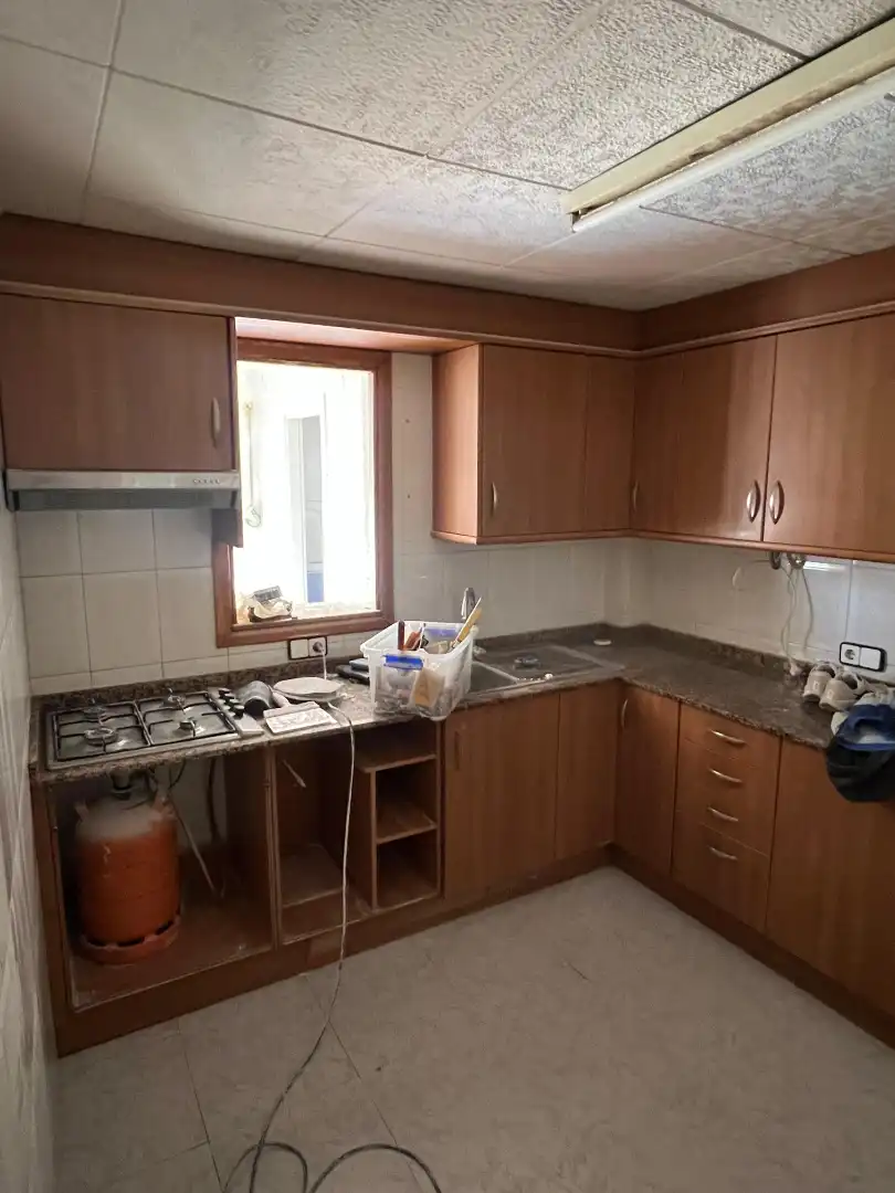 Küche von Wohnung zum Verkauf in La Canonja mit Balkon