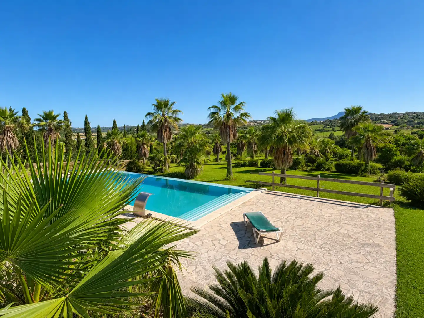 Piscina de Casa o xalet en venda en Lloret de Vistalegre amb Aire condicionat, Terrassa i Piscina