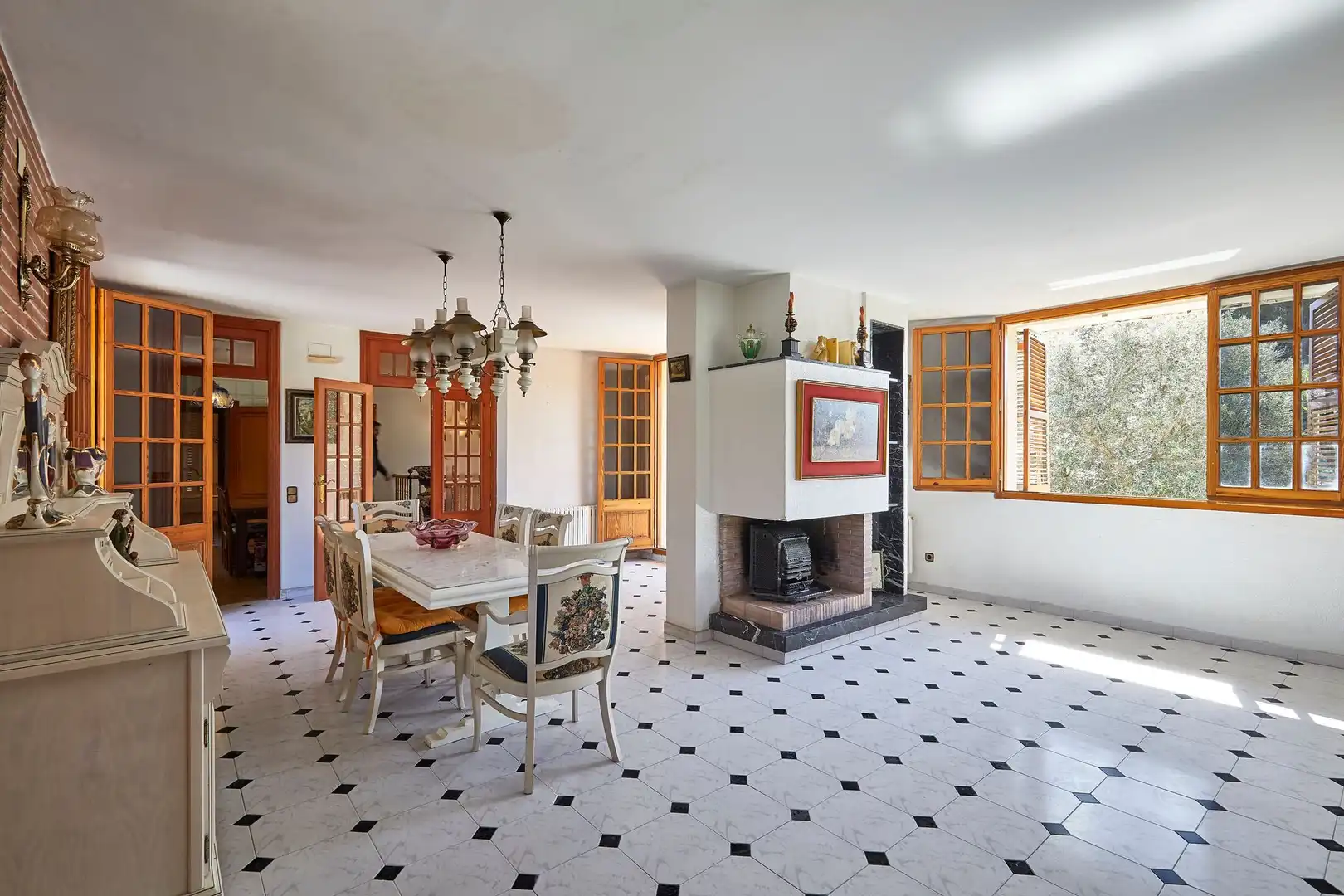 Comedor de Casa o chalet en venta en Sant Fost de Campsentelles con Calefacción, Jardín privado y Terraza