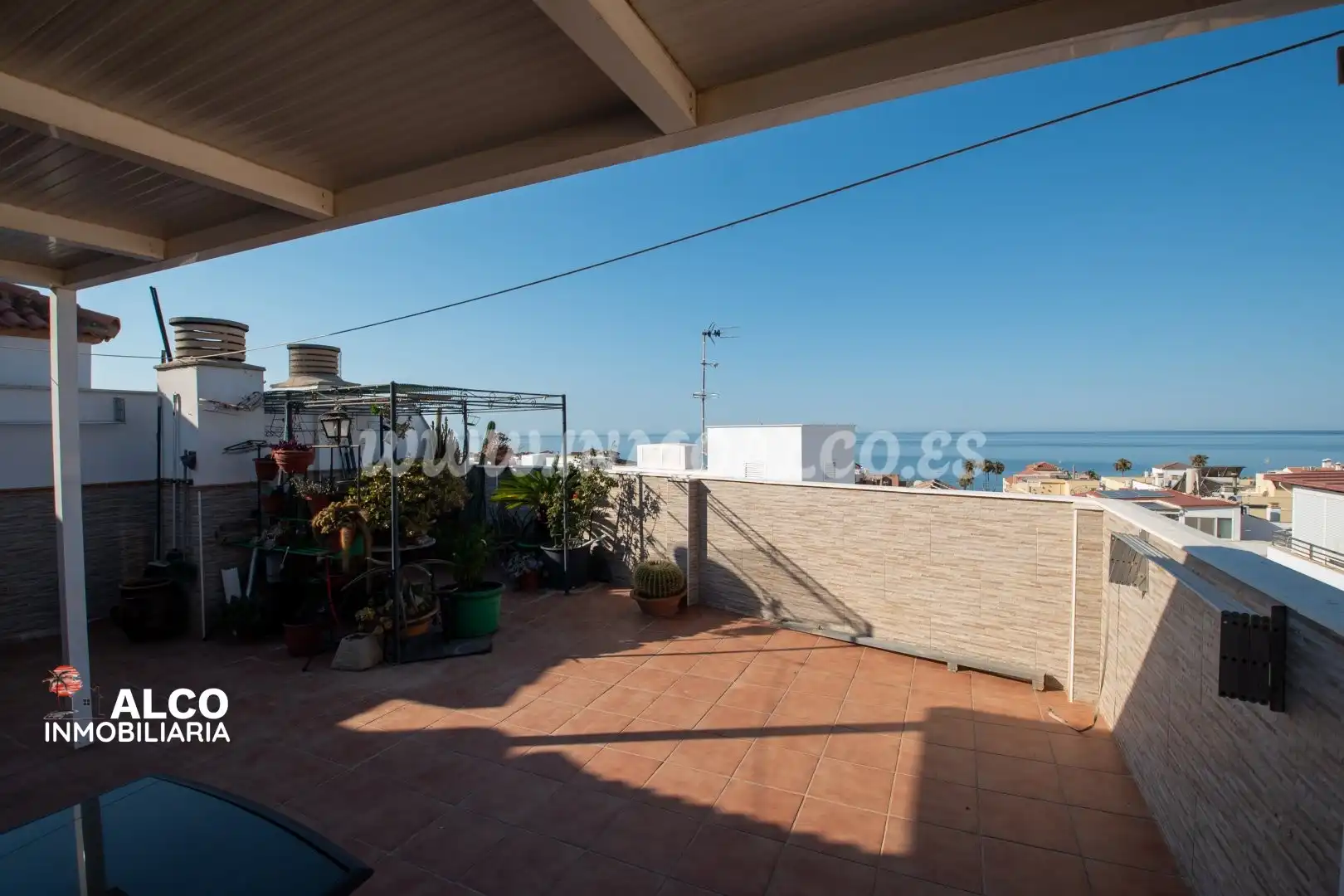 Terraza de Dúplex en venta en Torrox con Aire acondicionado, Terraza y Trastero