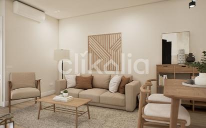 Living room of Flat for sale in  Barcelona Capital  with Air Conditioner and Terrace