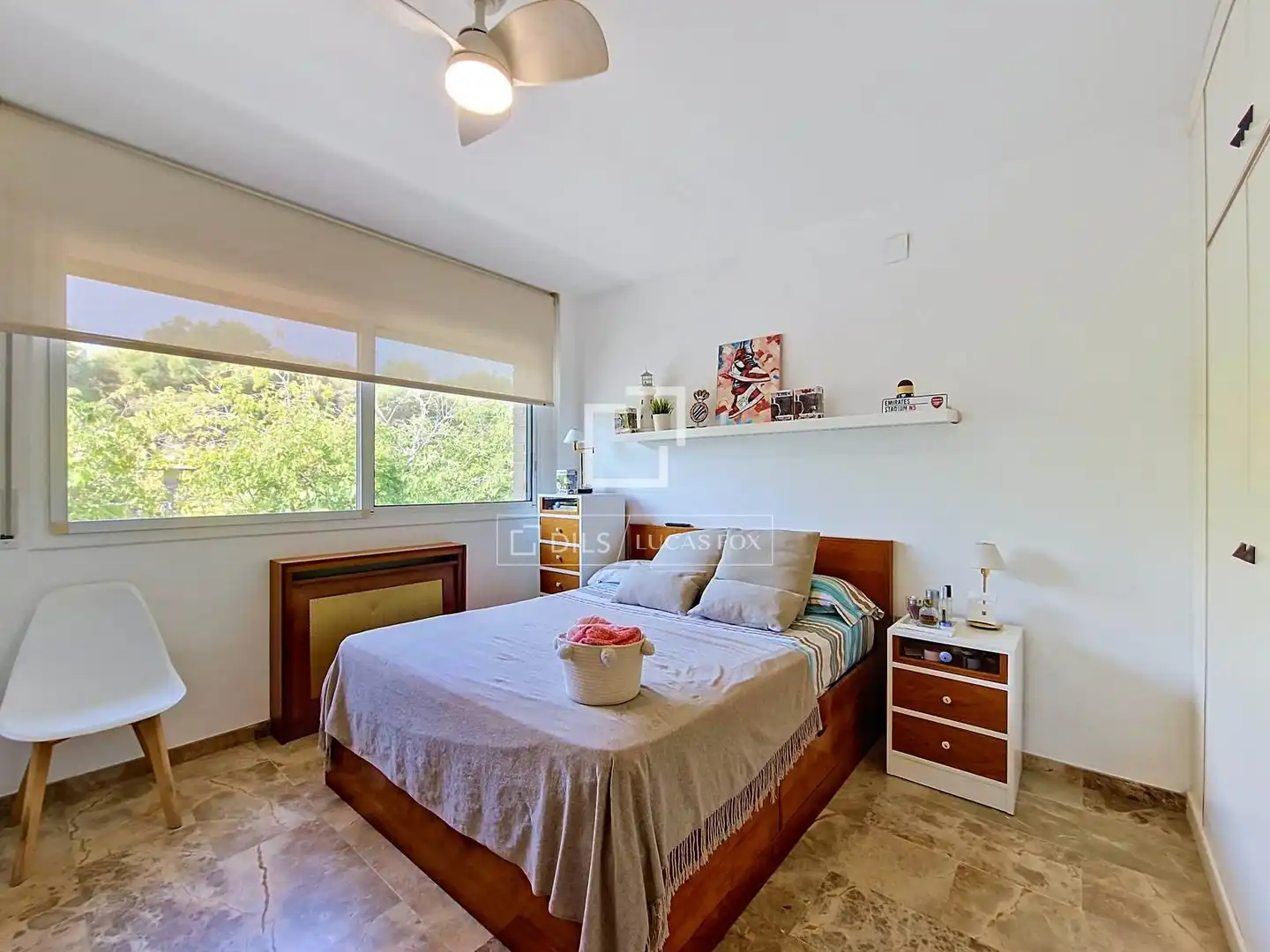 Dormitori de Casa o xalet en venda en Vilanova i la Geltrú amb Aire condicionat, Calefacció i Jardí privat