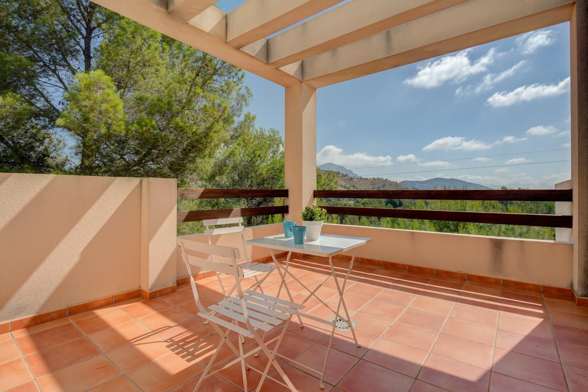 Terrace of House or chalet for sale in Tibi  with Heating, Private garden and Terrace