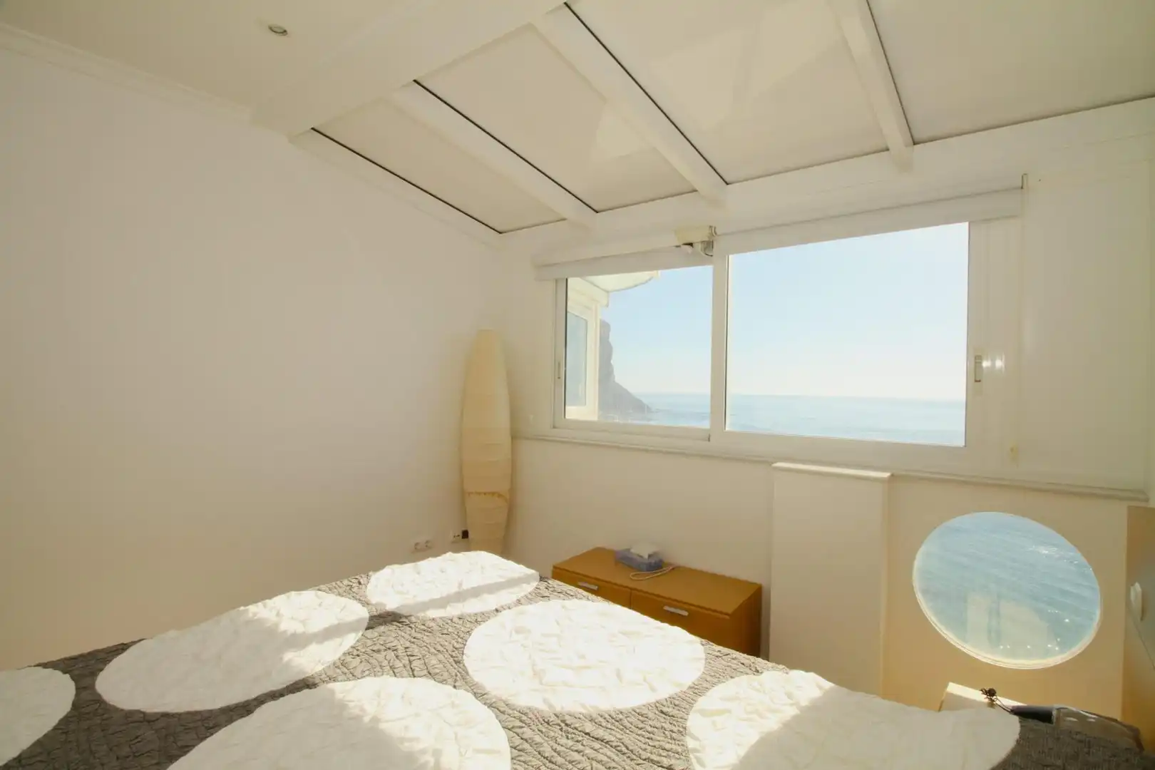 Bedroom of Apartments for sale in Calpe / Calp  with Air Conditioner, Heating and Private garden
