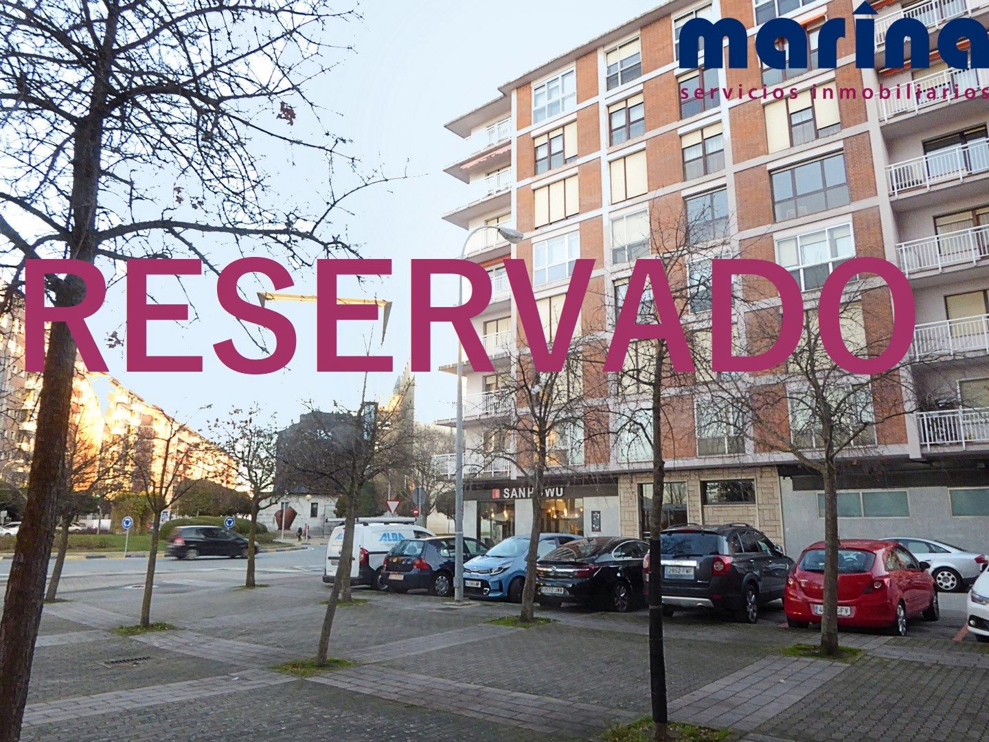 Exterior view of Flat for sale in  Pamplona / Iruña  with Heating, Parquet flooring and Balcony