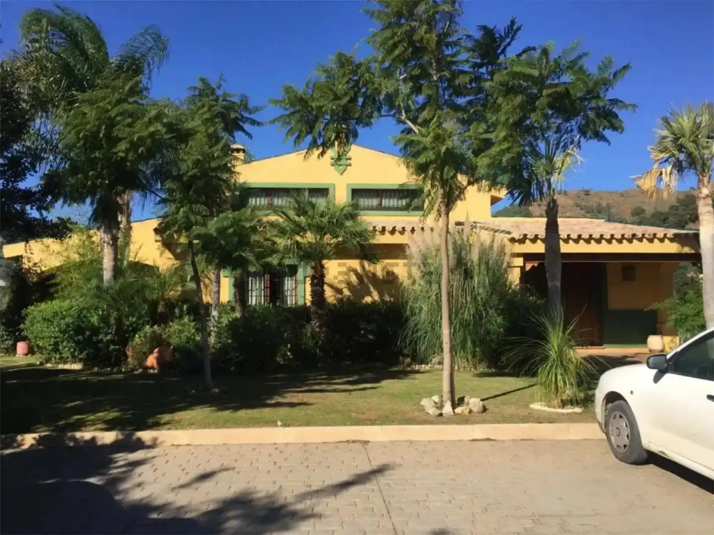 Vista exterior de Finca rústica en venda en Ojén amb Aire condicionat i Piscina