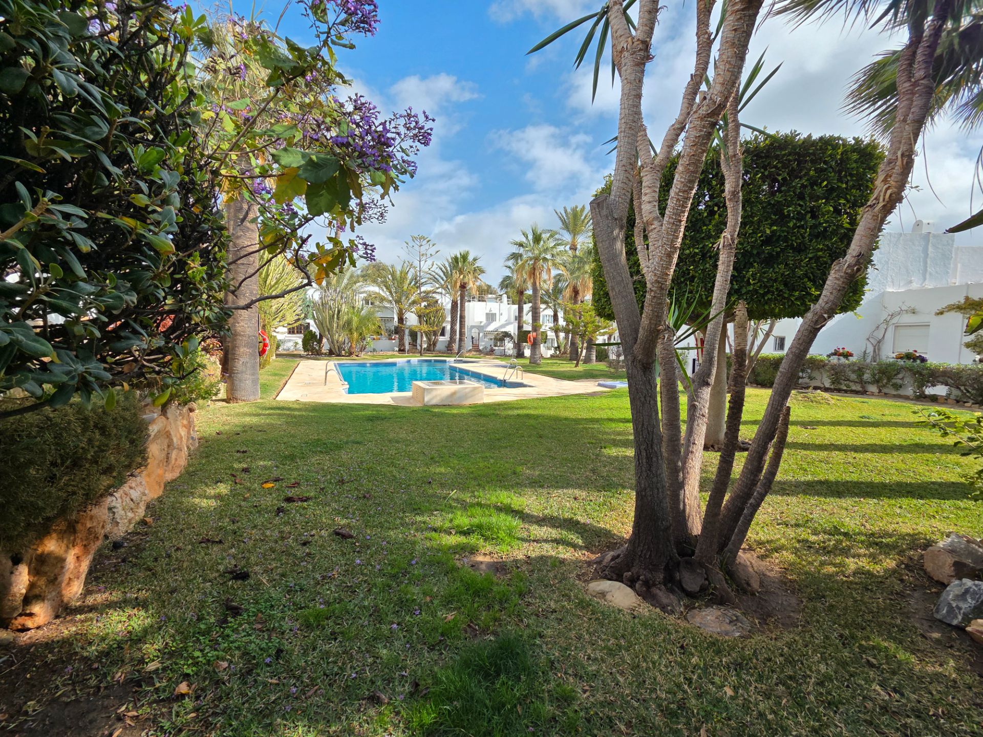 Jardí de Apartament en venda en Mojácar amb Aire condicionat, Calefacció i Terrassa