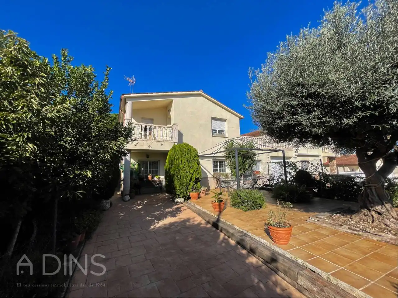 Exterior view of Houses for sale in Caldes de Montbui  with Heating, Private garden and Terrace