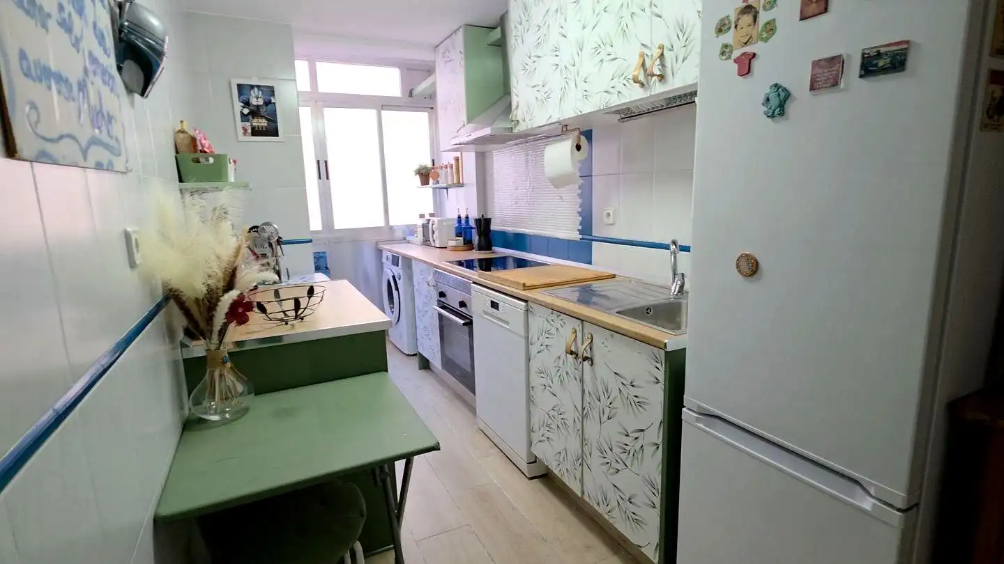 Cocina de Piso en venta en San Sebastián de los Reyes con Terraza y Balcón