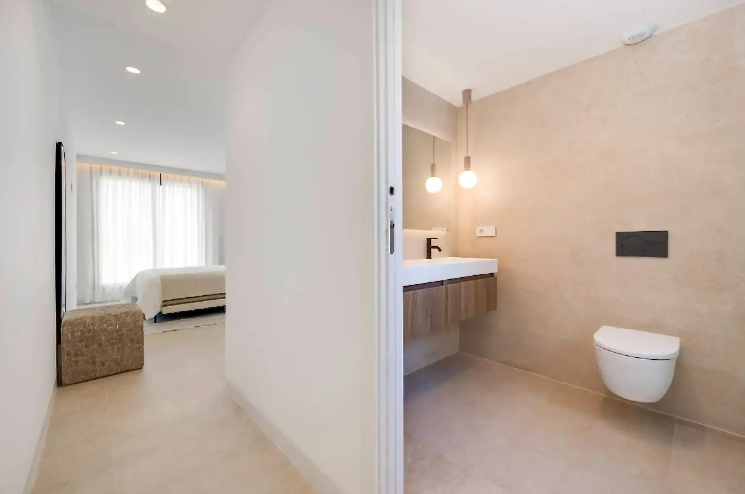 Baño de Casa o chalet en venta en Mutxamel con Aire acondicionado, Jardín privado y Terraza
