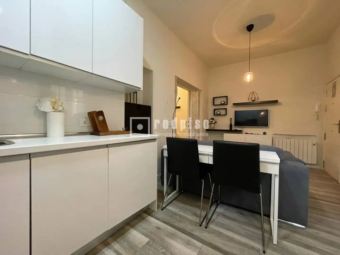 Kitchen of Flat for rent in Madrid  with Heating, Terrace and Furnished