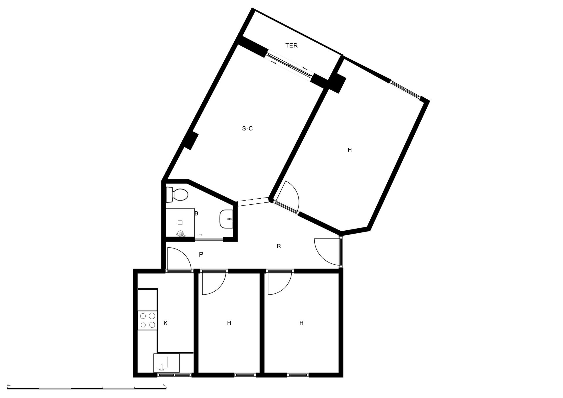 Flat to rent in Centro - Casco antiguo