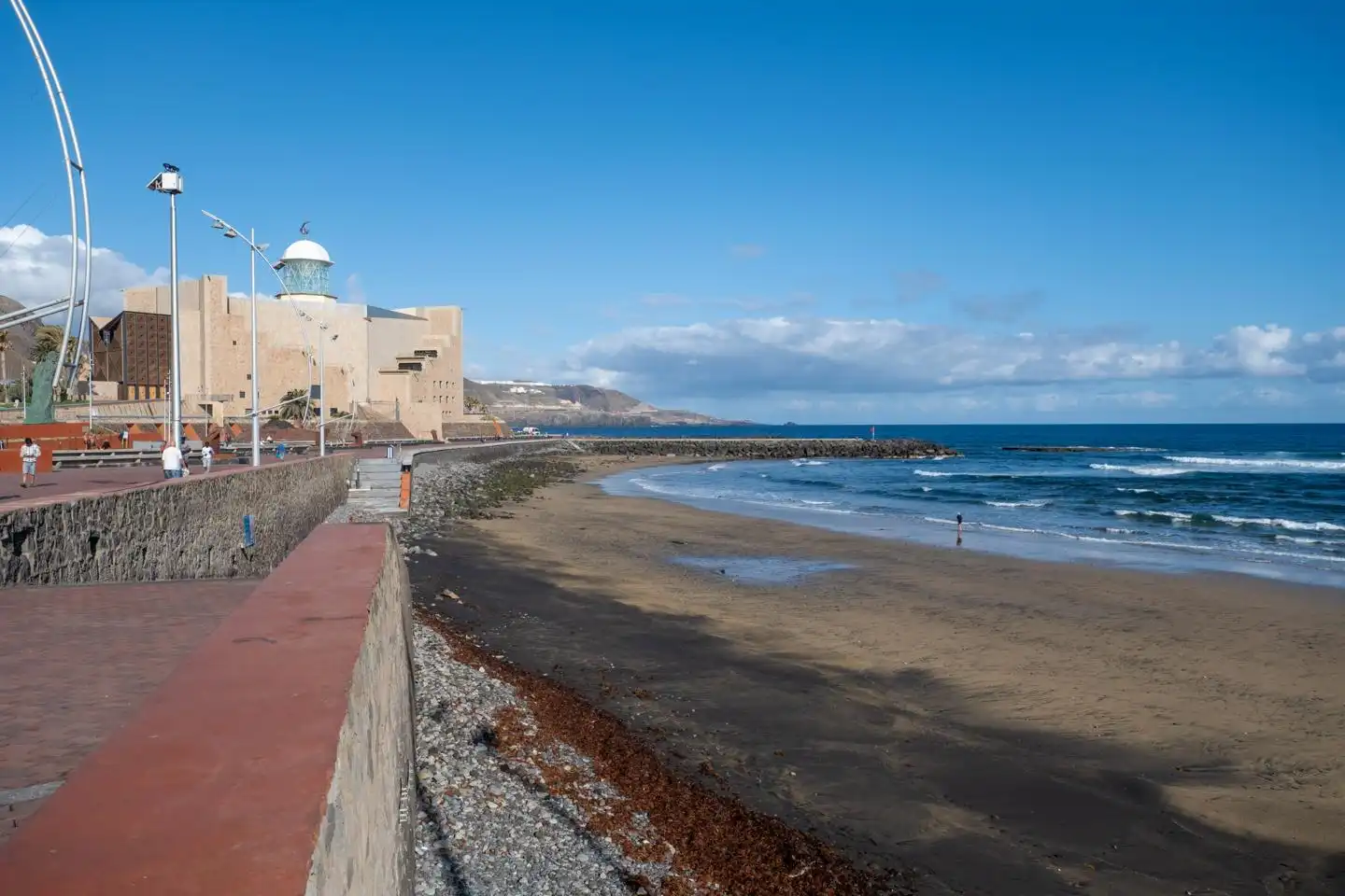 Vista exterior de Ático de alquiler en Las Palmas de Gran Canaria