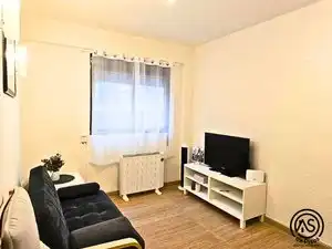 Living room of Flat for rent in Zaragoza  with Heating, Furnished and Oven