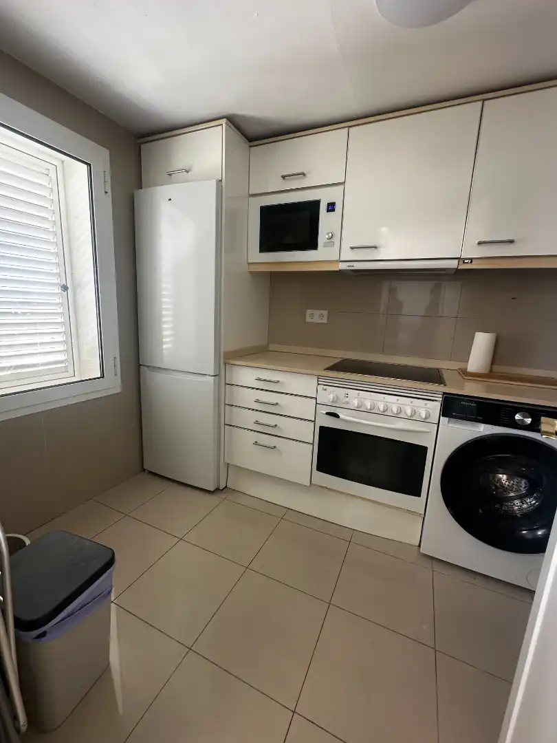Kitchen of Flat for rent in Mojácar  with Air Conditioner, Furnished and Pets allowed