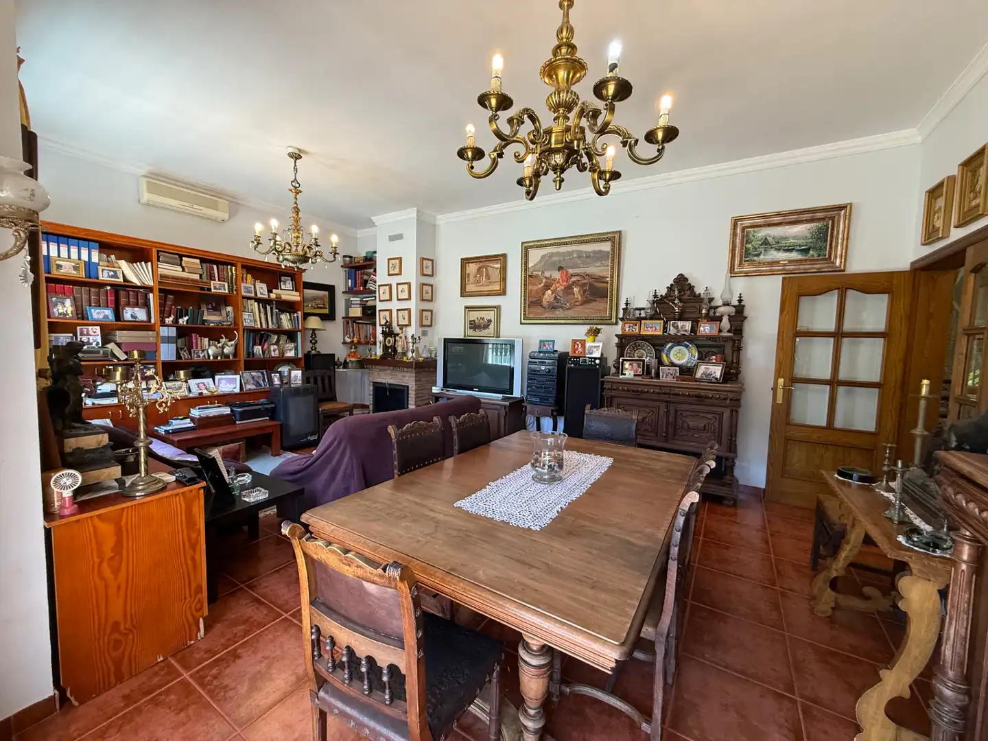 Dining room of Houses for sale in Dénia  with Air Conditioner, Heating and Private garden