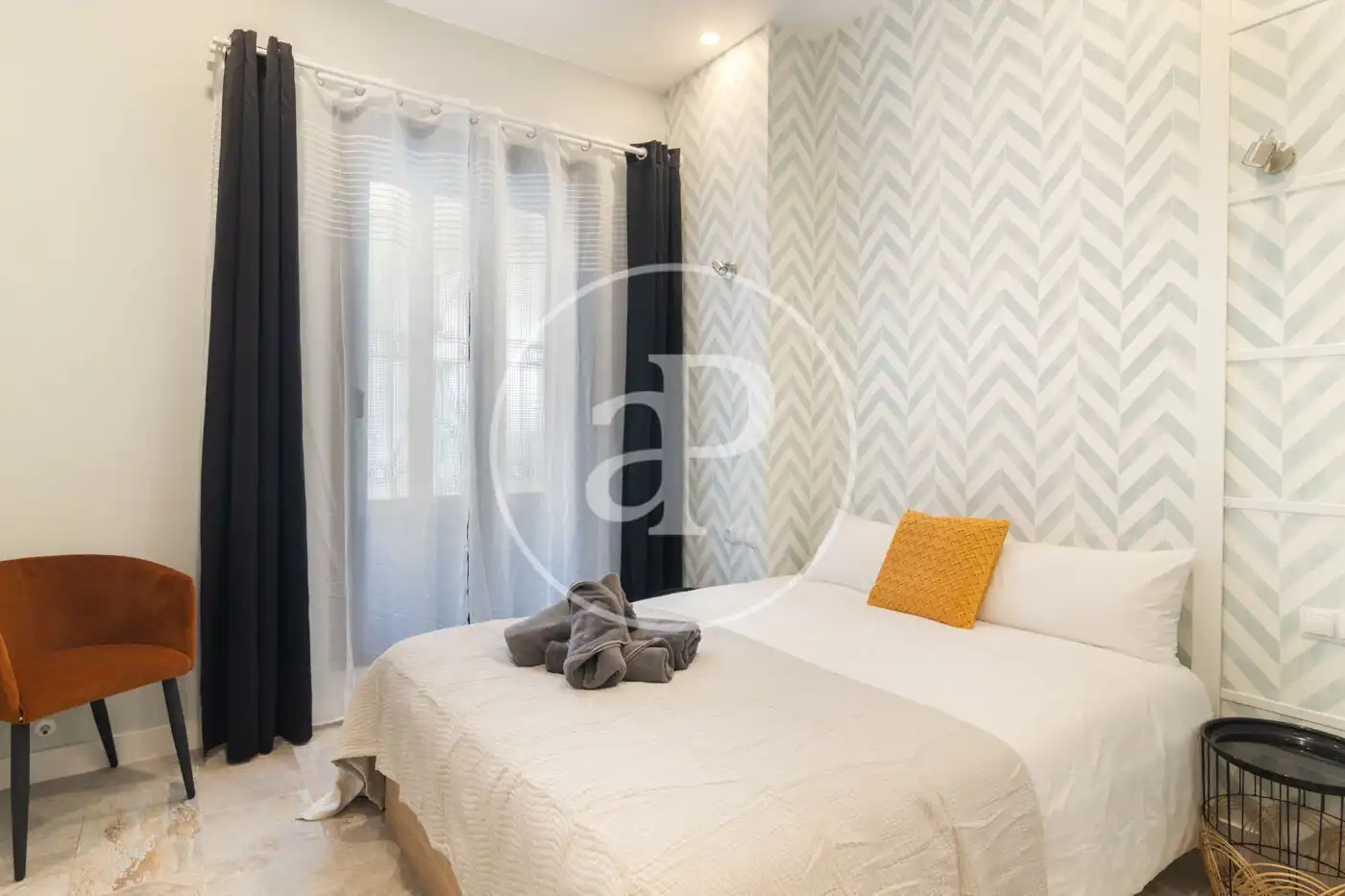 Schlafzimmer von Wohnung zum Verkauf in Valencia mit Klimaanlage, Heizung und Terrasse