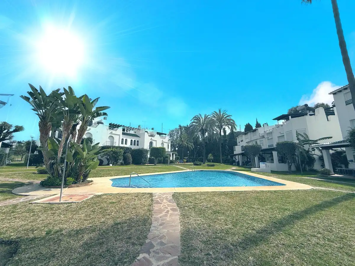 Garden of Detached homes for rent in Marbella  with Air Conditioner, Heating and Private garden
