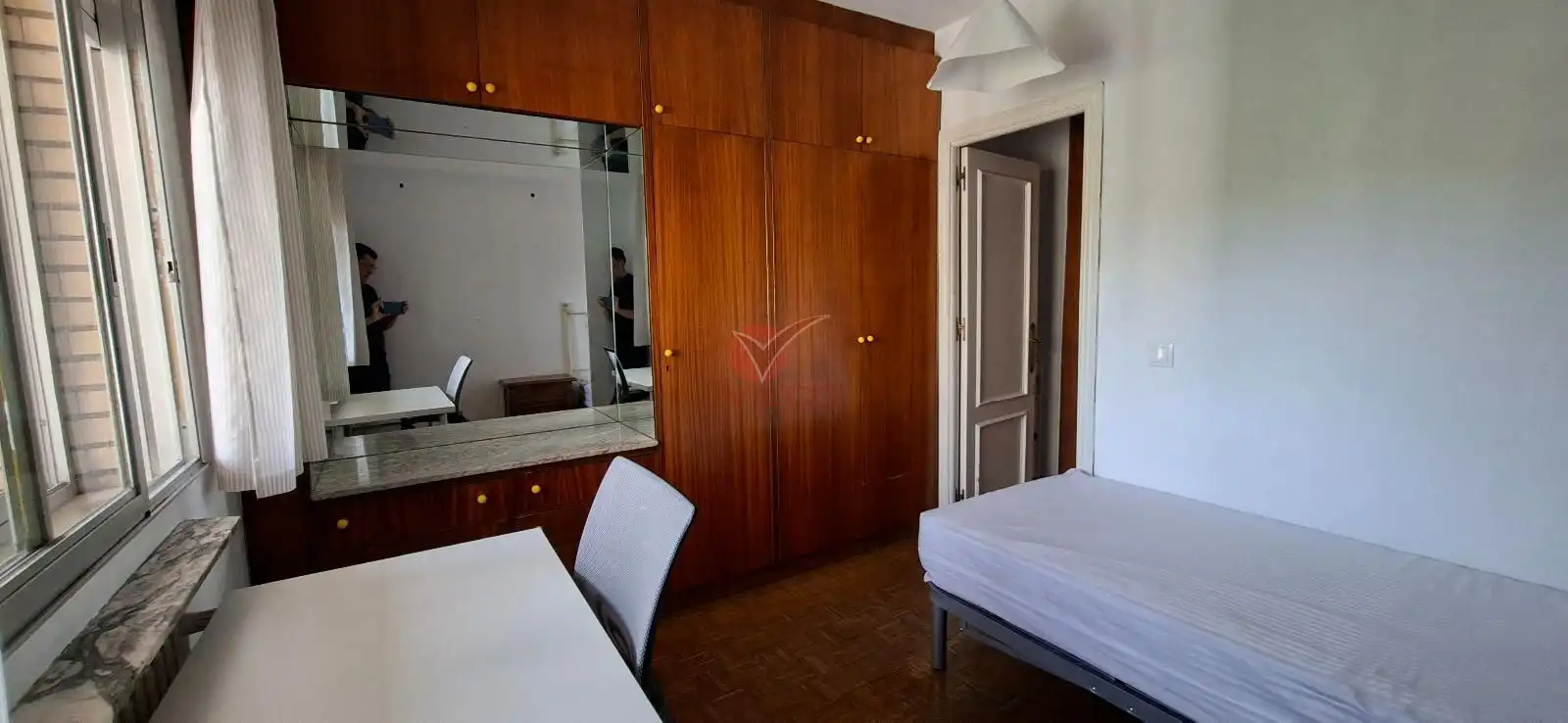 Schlafzimmer von Wohnung zur Miete in Cuenca mit Heizung und Möbliert