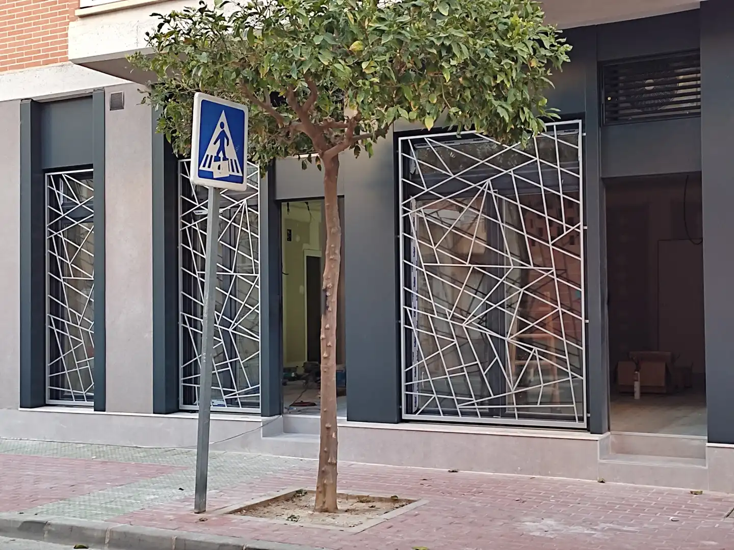 Vista exterior de Oficina en venda en Murcia amb Aire condicionat