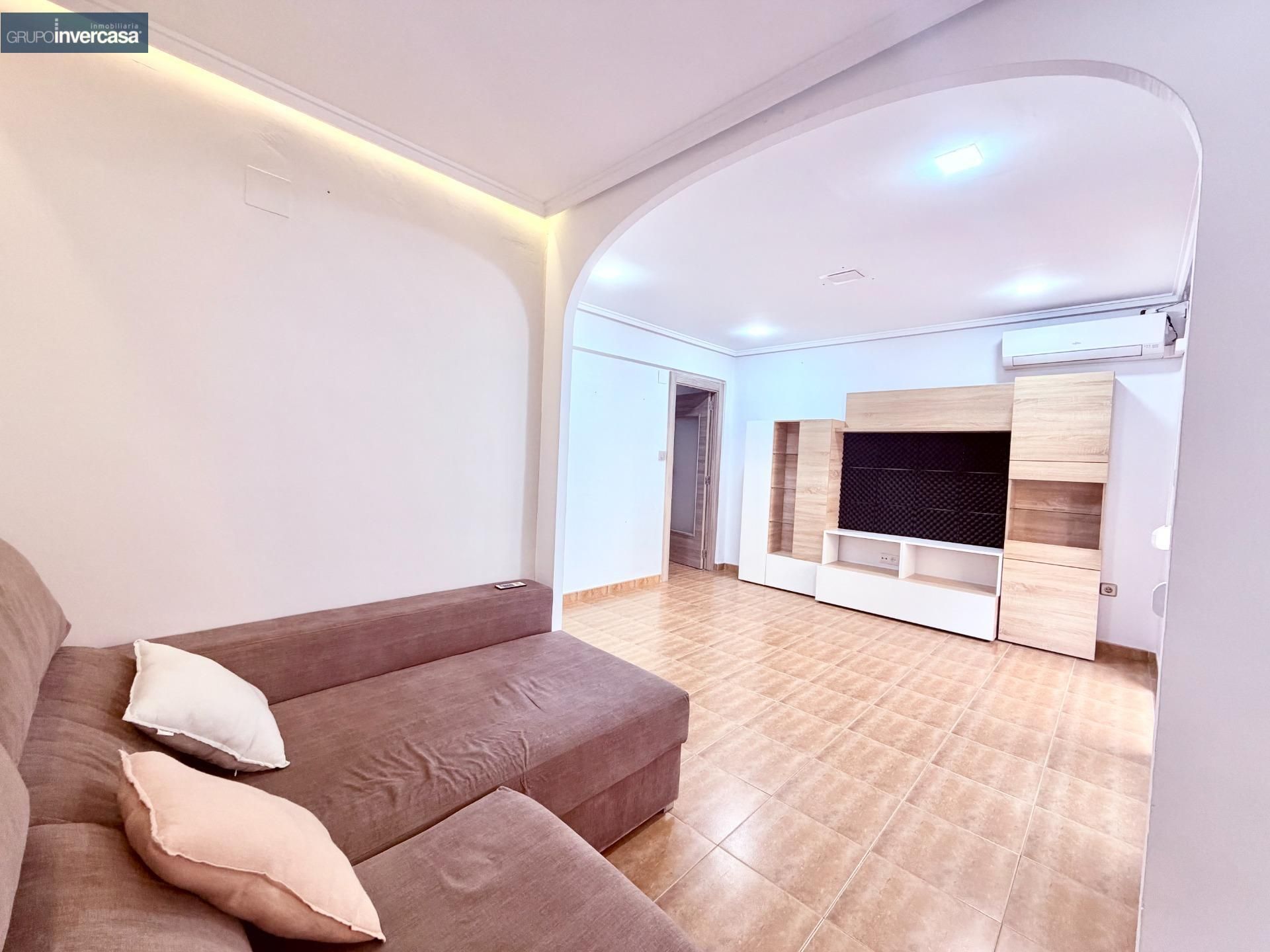 Living room of Flat for sale in Quart de Poblet  with Air Conditioner and Balcony