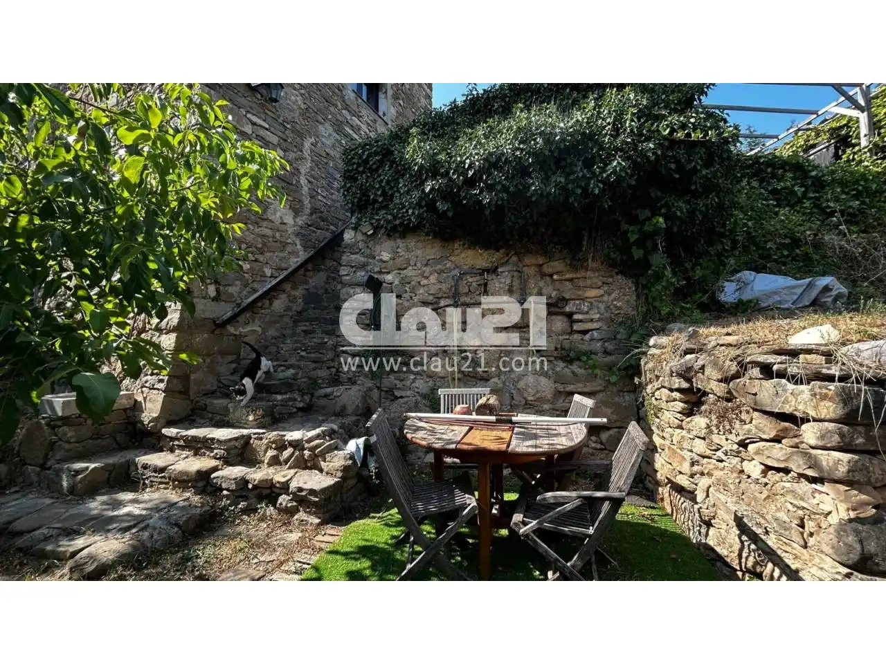 Garten von Haus oder Chalet zum Verkauf in Vilada mit Klimaanlage, Heizung und Privatgarten