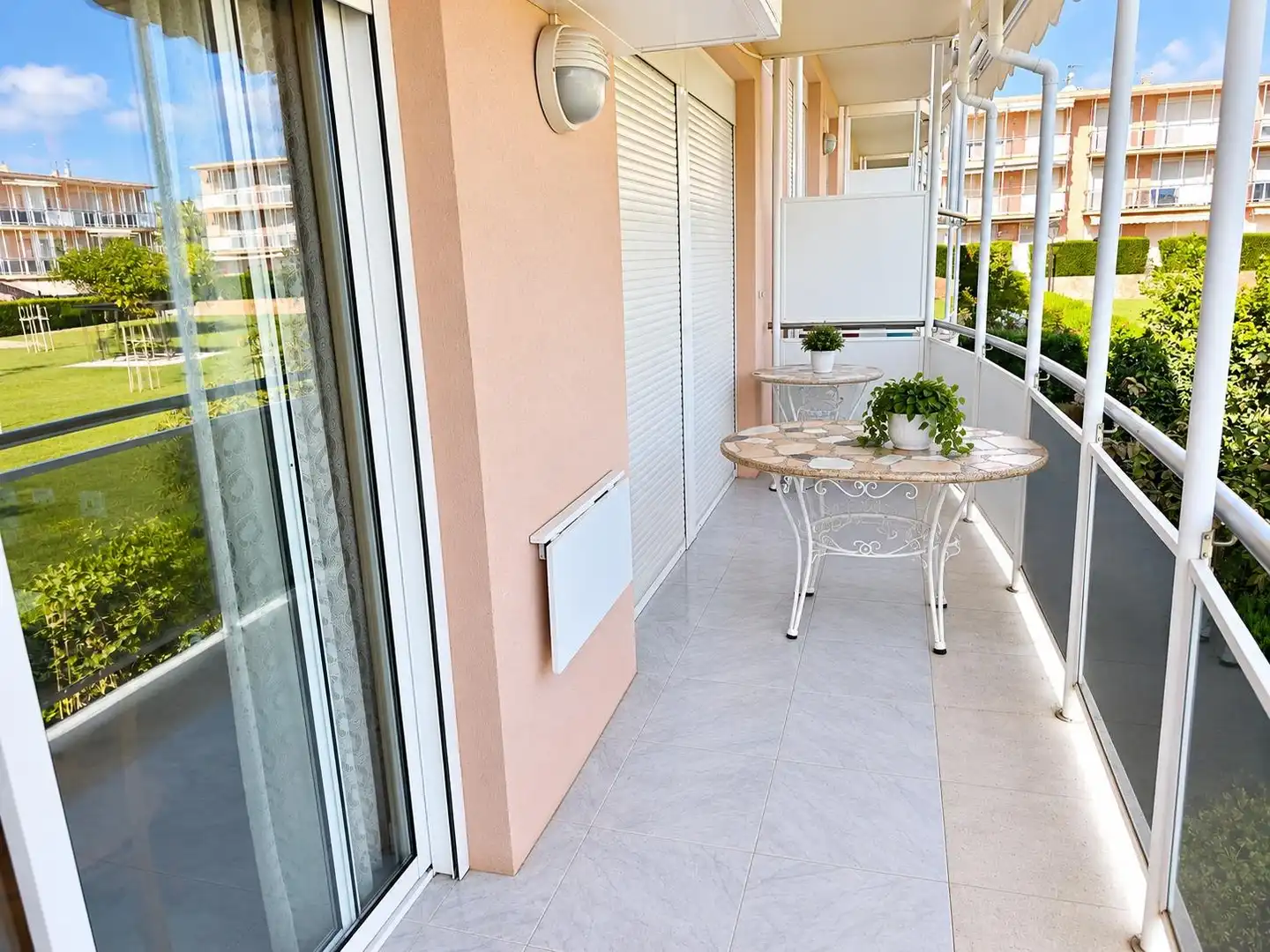 Terrasse von Wohnung zum Verkauf in La Ràpita mit Klimaanlage, Terrasse und Alarm
