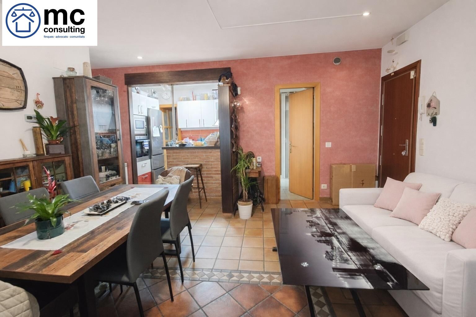 Sala de estar de Piso en venta en Granollers con Calefacción