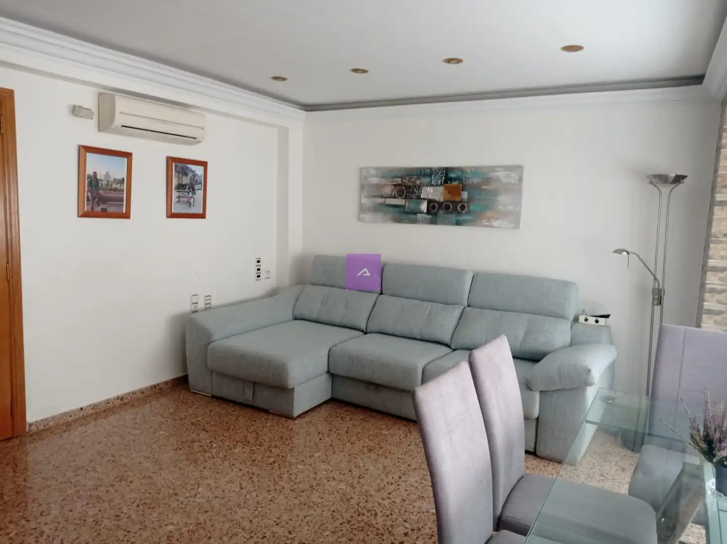 Living room of Flat for sale in Sueca  with Air Conditioner and Storage room