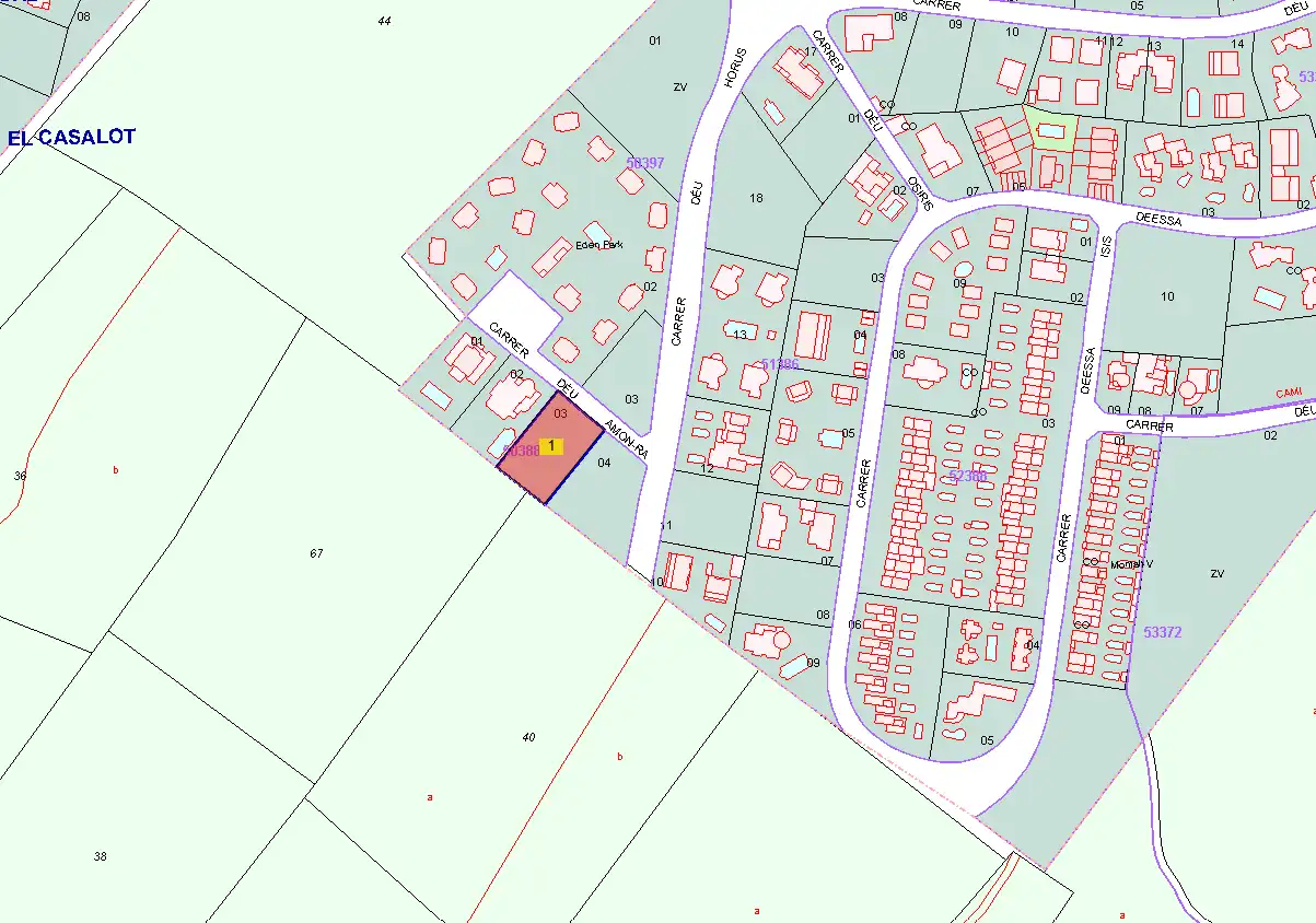 Residential land for sale in DEU AMON-RA