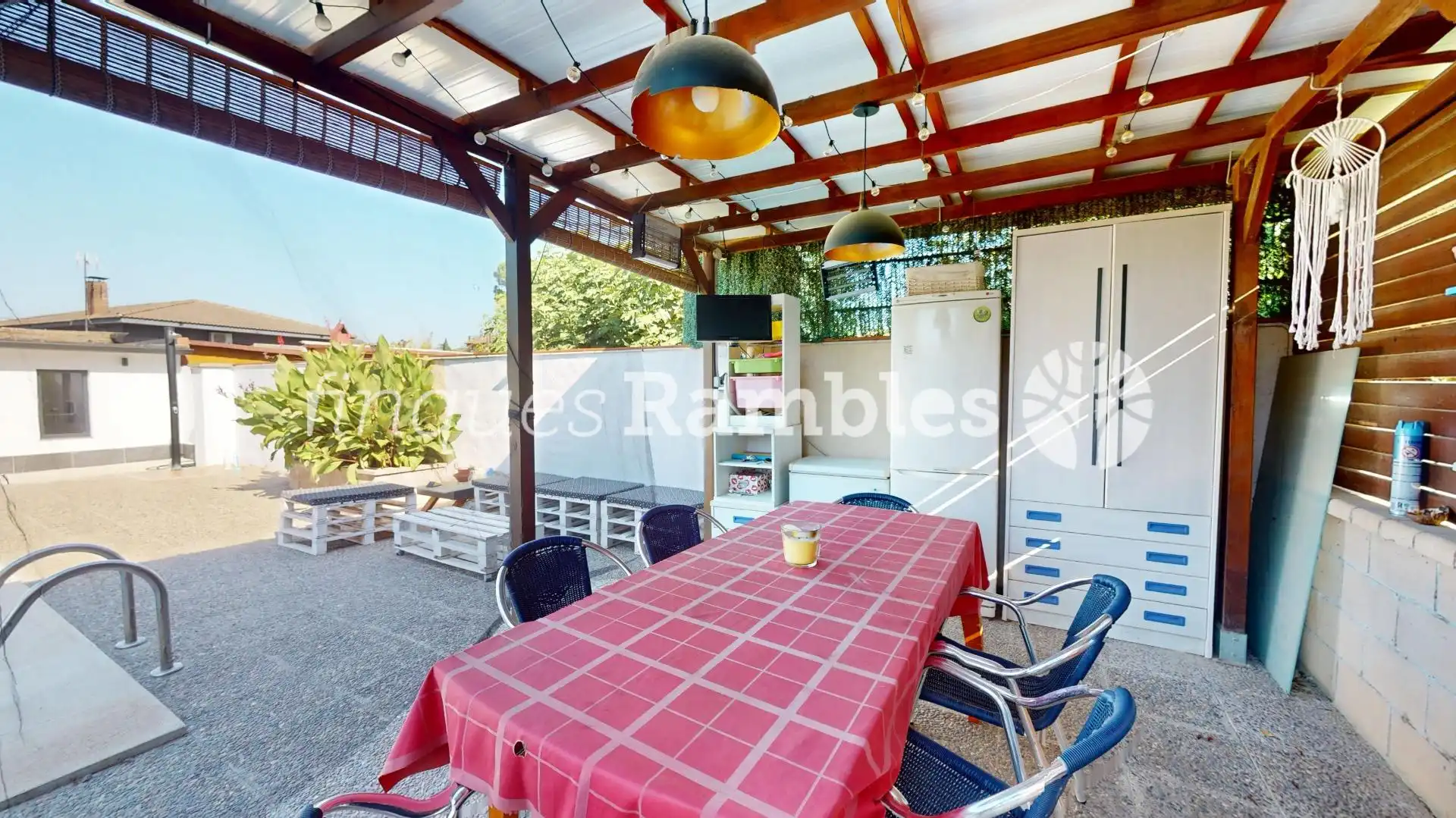 Terraza de Casa o chalet en venta en La Torre de Claramunt con Calefacción, Jardín privado y Parquet