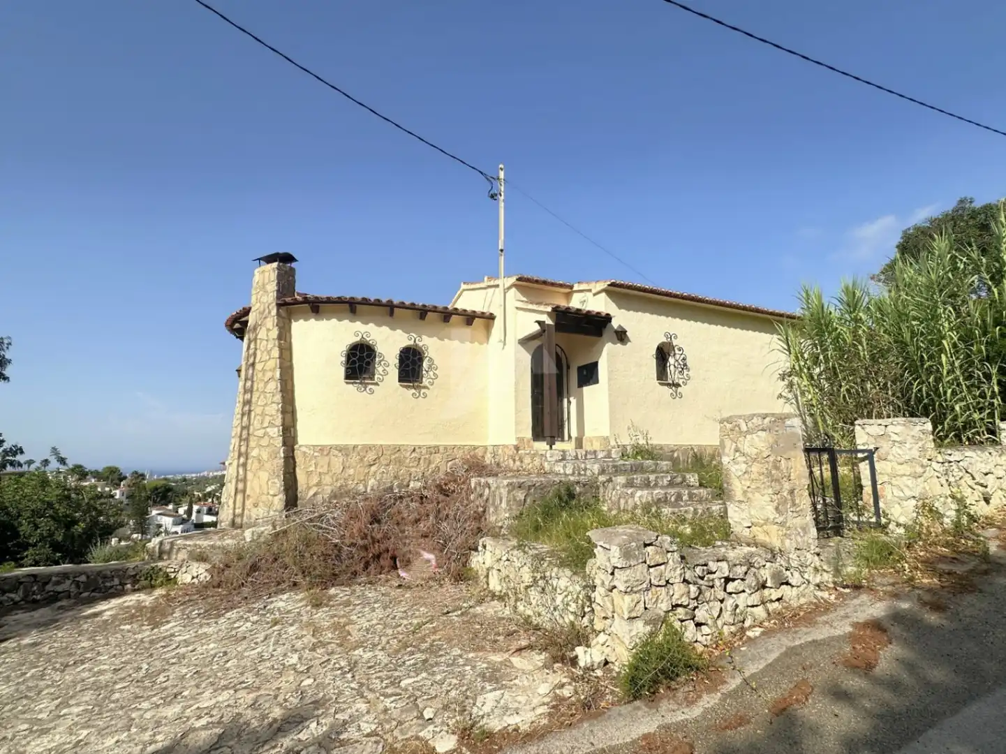 Vista exterior de Casa o xalet en venda en Benissa amb Calefacció, Terrassa i Traster