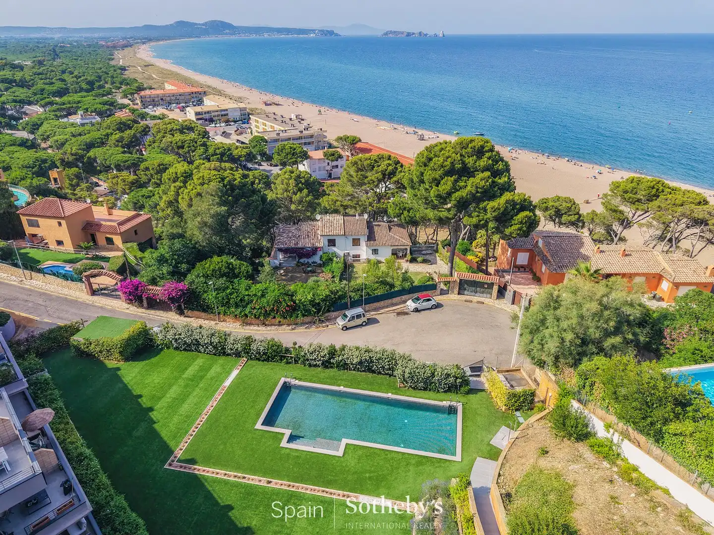 Vista exterior de Apartament en venda en Begur amb Aire condicionat, Terrassa i Piscina comunitària