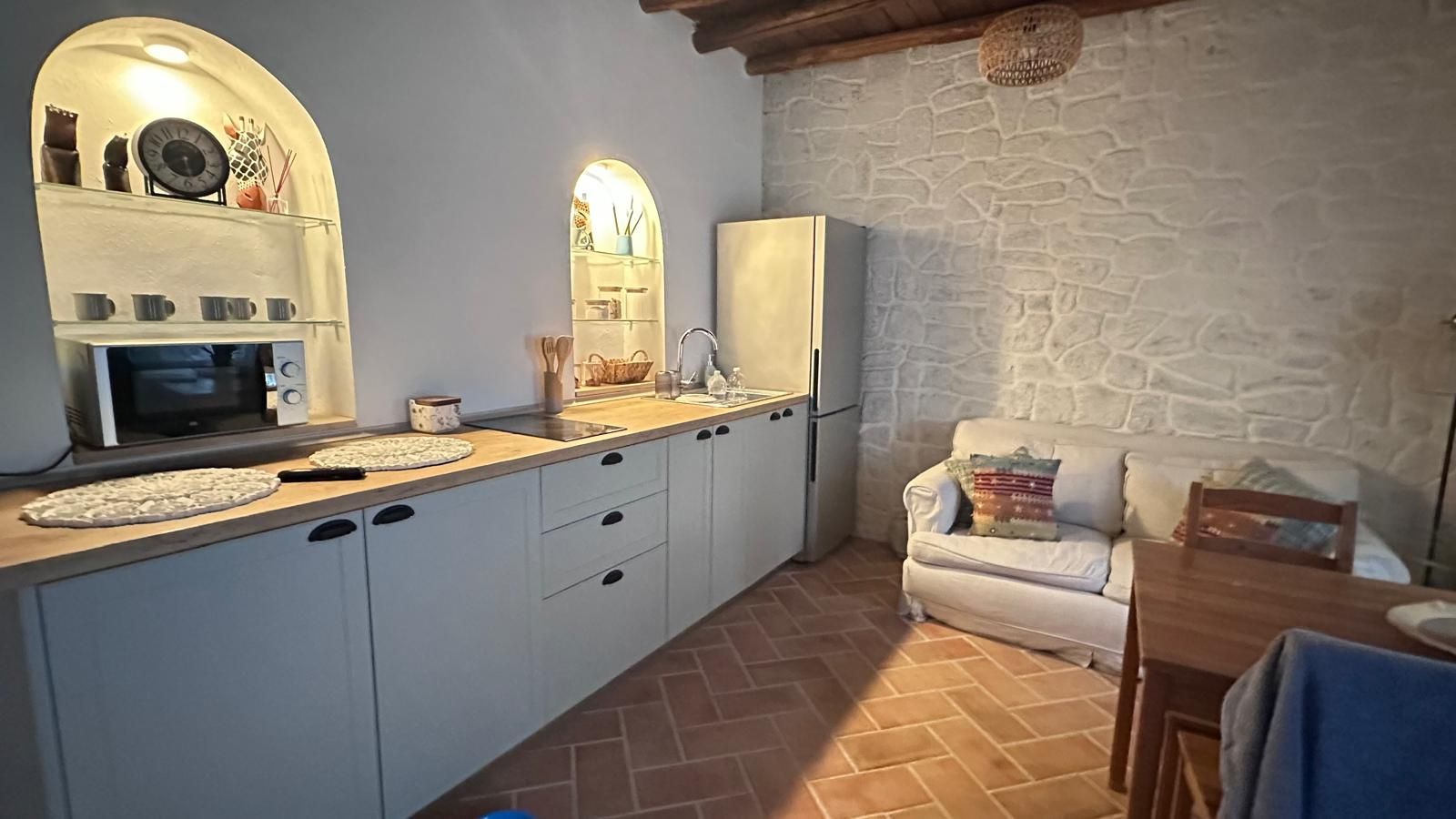 Cuina de Casa o xalet en venda en El Real de la Jara amb Aire condicionat, Calefacció i Terrassa