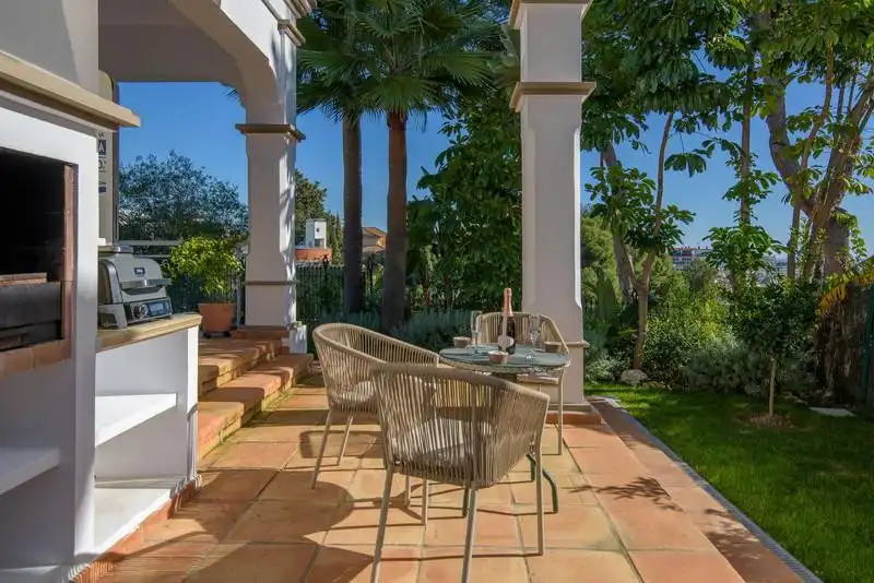 Terrace of Houses for rent in Marbella  with Air Conditioner, Heating and Private garden
