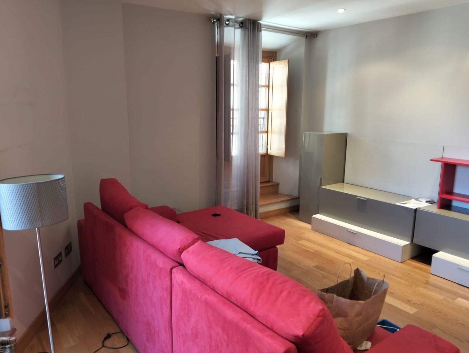 Living room of Flat to rent in Valladolid Capital  with Heating, Storage room and Furnished