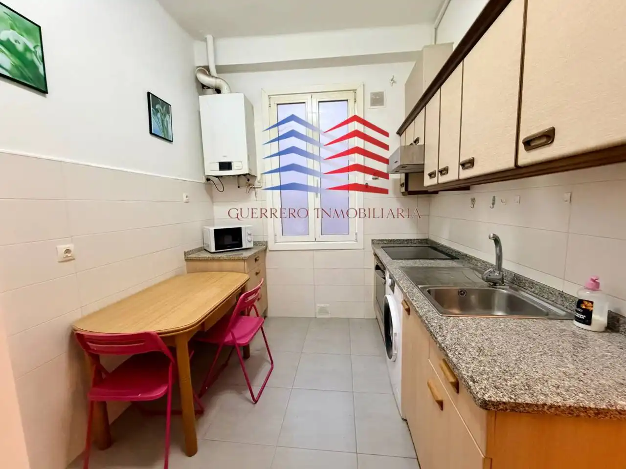 Kitchen of Flat for rent in O Carballiño    with Heating and Furnished
