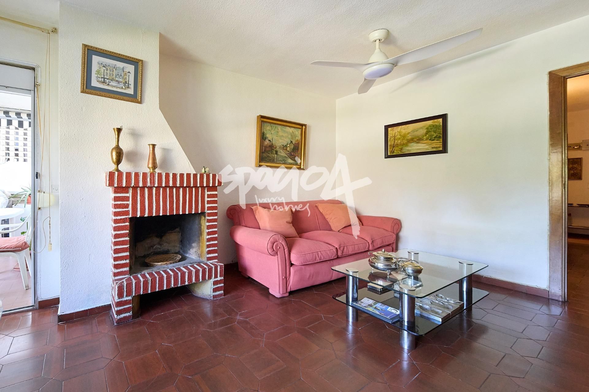 Living room of Flat for sale in Colmenar Viejo  with Heating, Private garden and Terrace