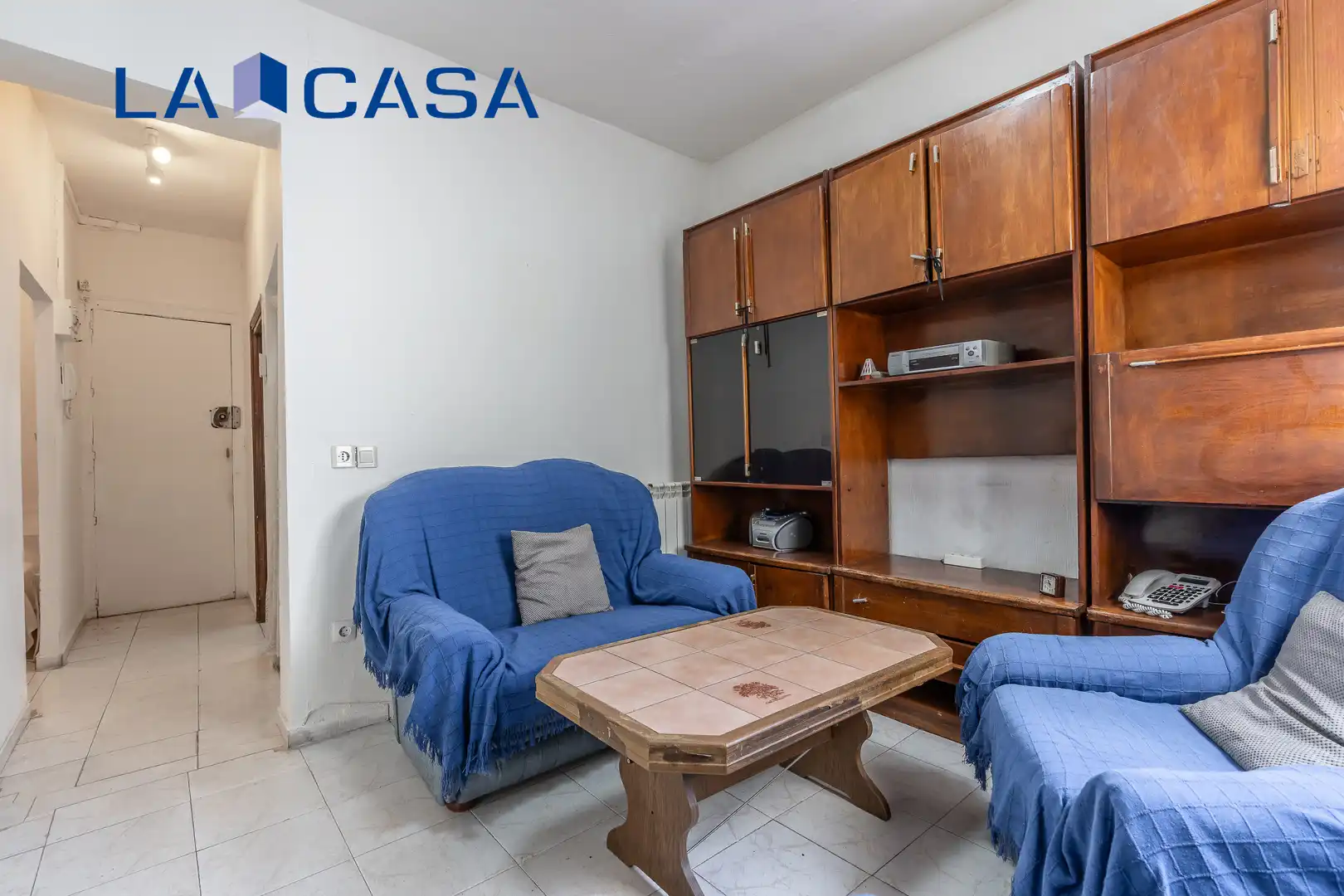 Vista exterior de Piso en venta en Madrid
