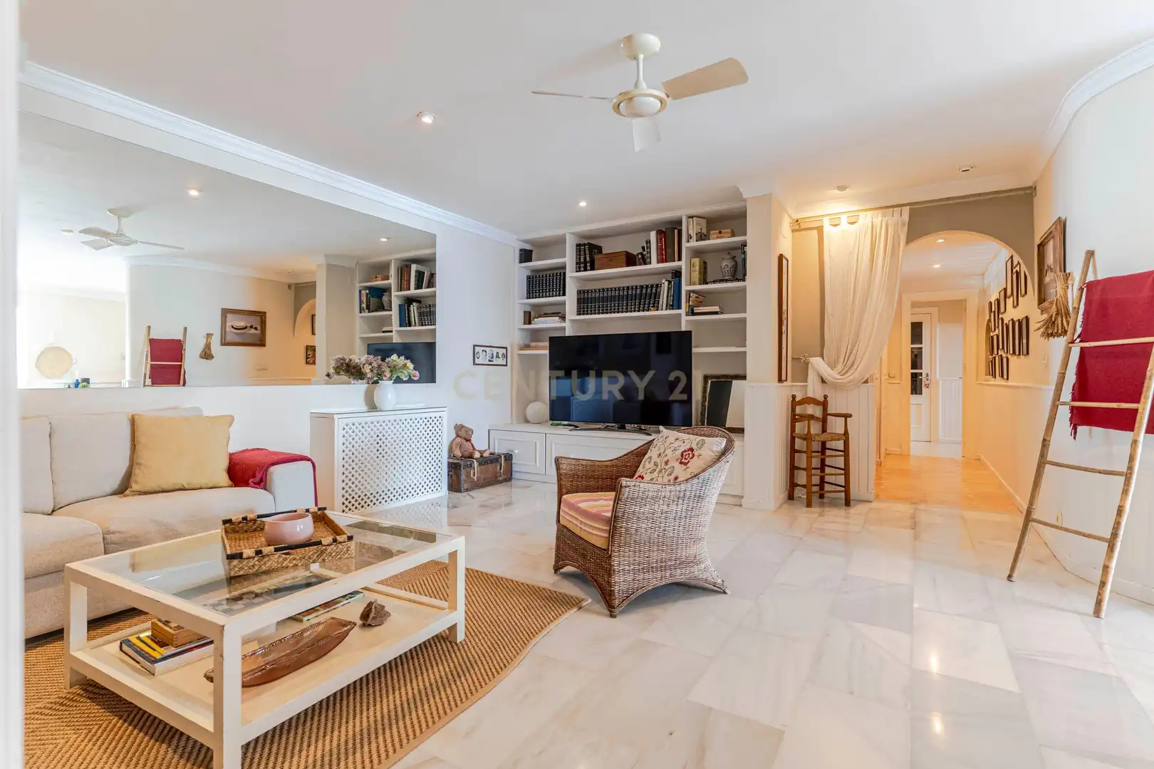 Living room of Houses for sale in Almuñécar  with Air Conditioner, Private garden and Storage room
