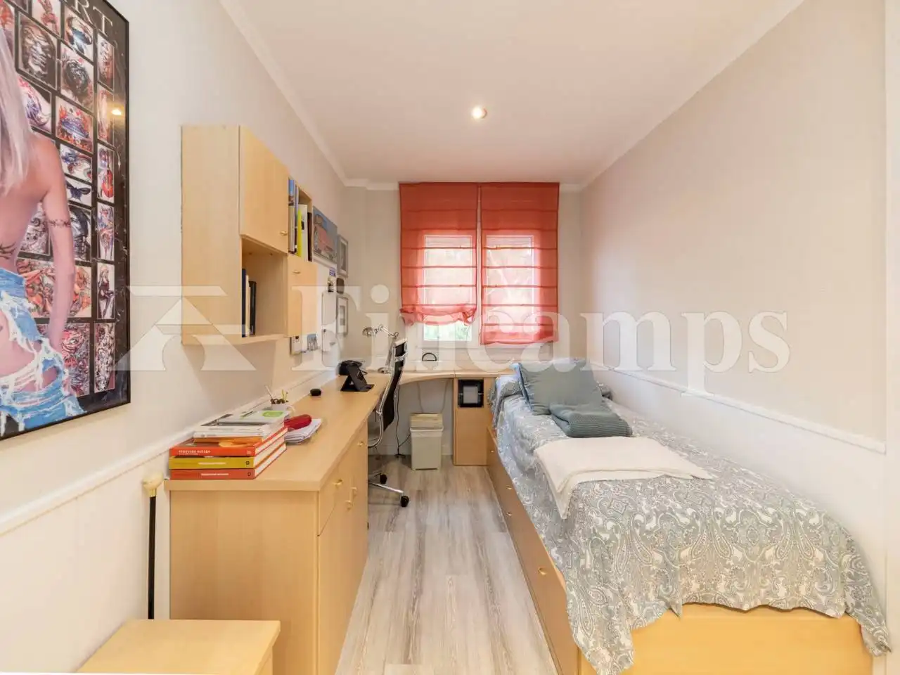 Bedroom of Flat for sale in Sant Quirze del Vallès  with Air Conditioner, Heating and Parquet flooring