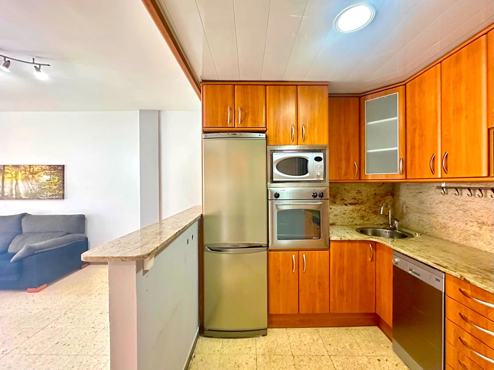 Kitchen of Flat for sale in Granollers  with Heating, Terrace and Furnished