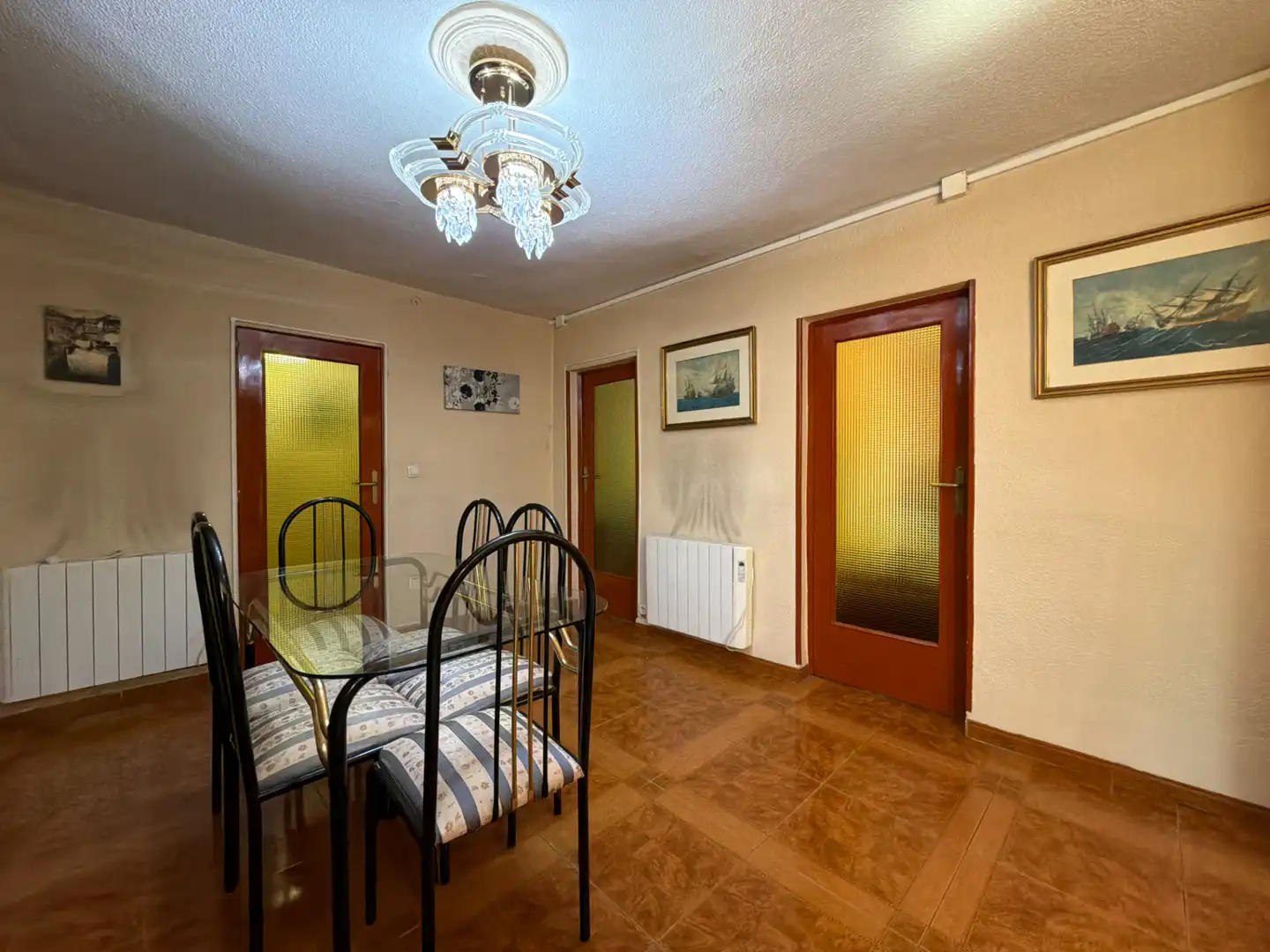 Dining room of Flat for sale in Madrid  with Air Conditioner, Heating and Furnished
