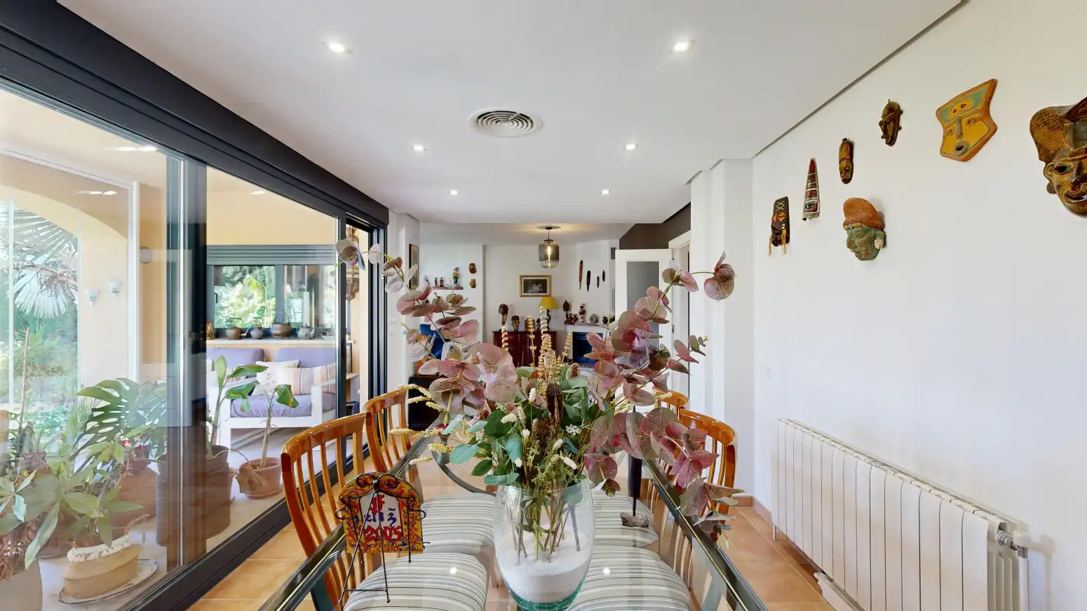 Dining room of Houses for sale in Murcia  with Air Conditioner, Heating and Private garden